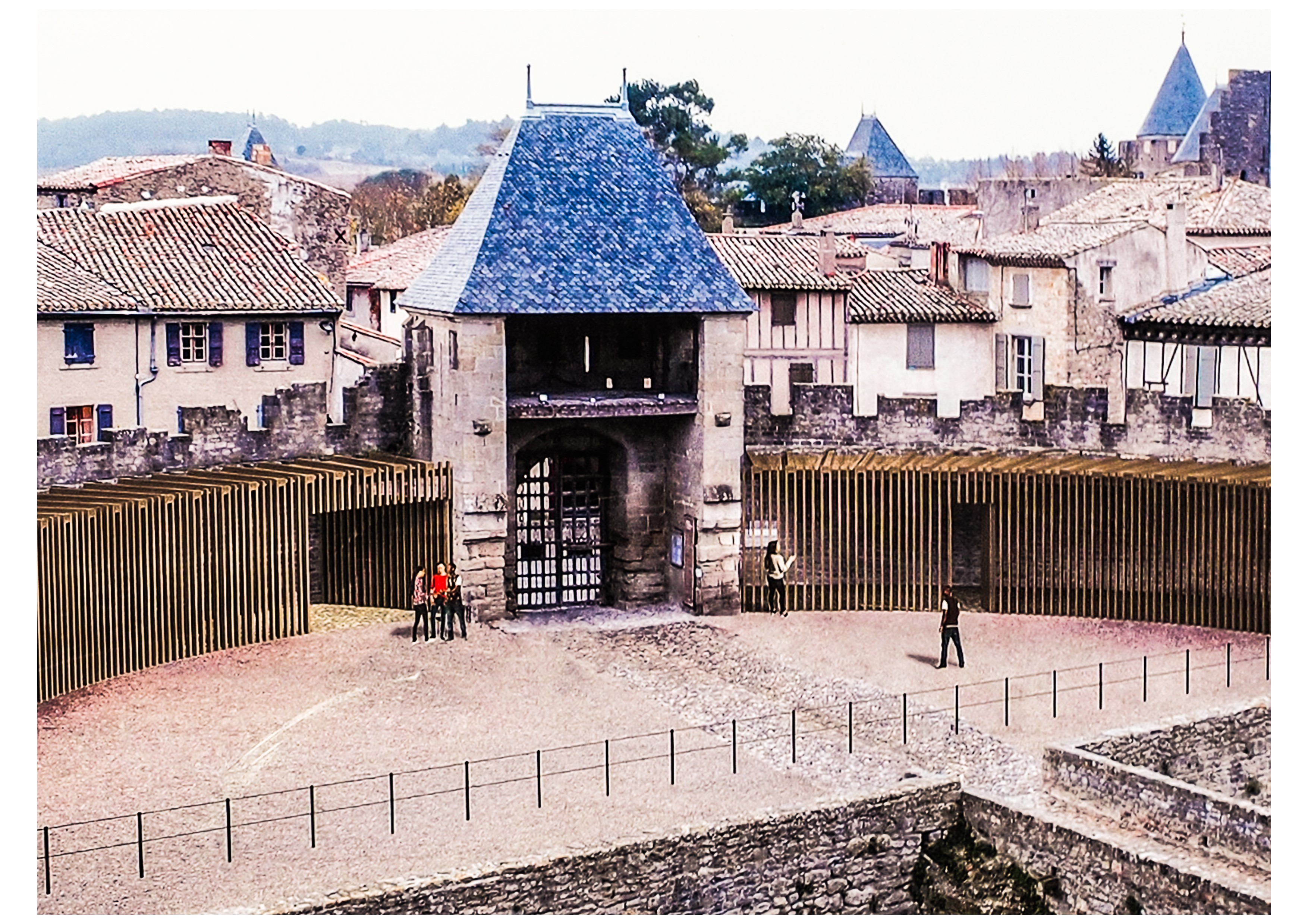 CARCASSONNE BARBACANE PROJET