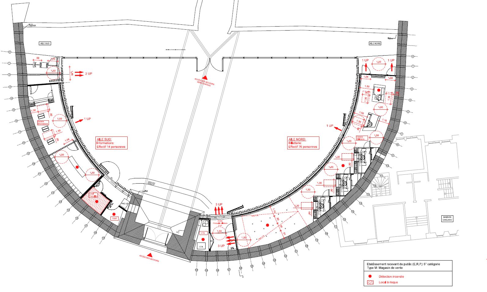 Carcassonne Barbacane Plan